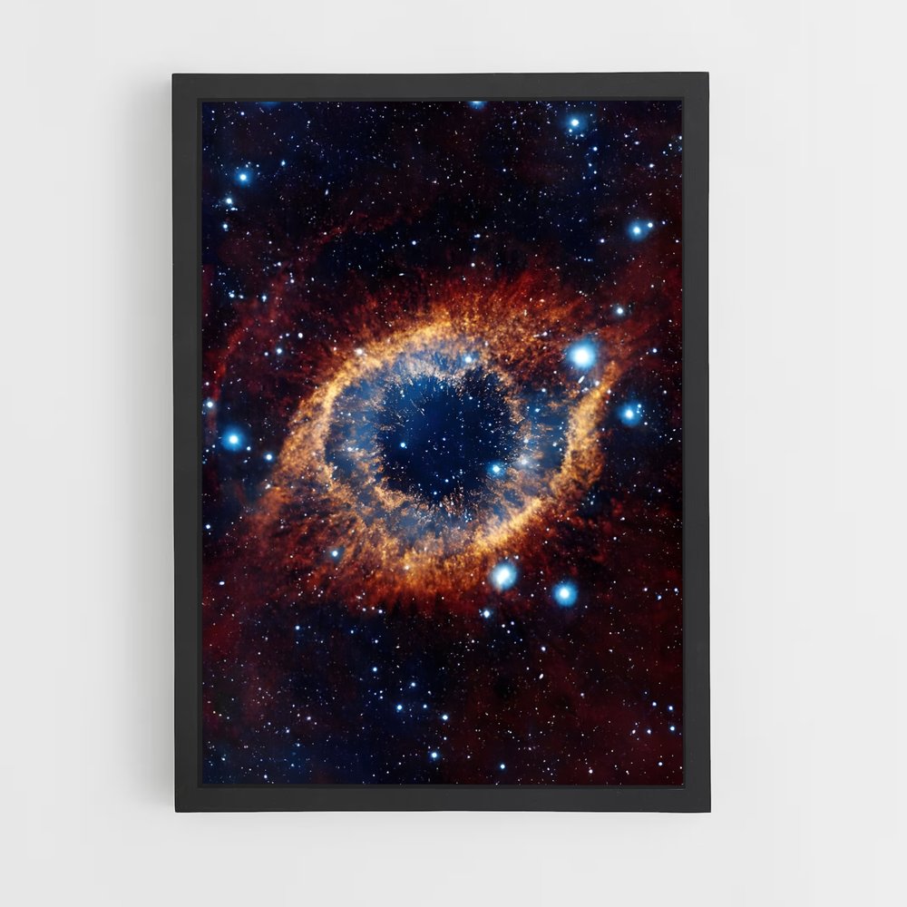 Poster La Nébuleuse de la Vie – affiche Astronomie (vue 2)